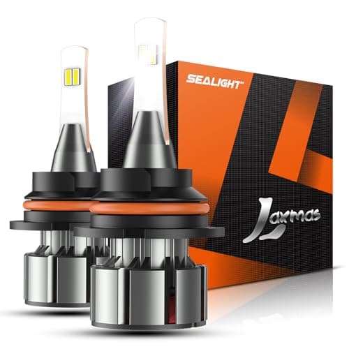 SEALIGHT L2 HB1/9004 Light Bul...ay, IP68 Waterproof, Pack of 2