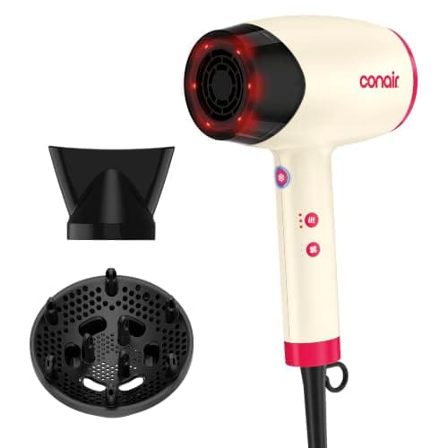 Conair InfinitiPRO Infrared Ha...at/Speed Settings, White, 1999
