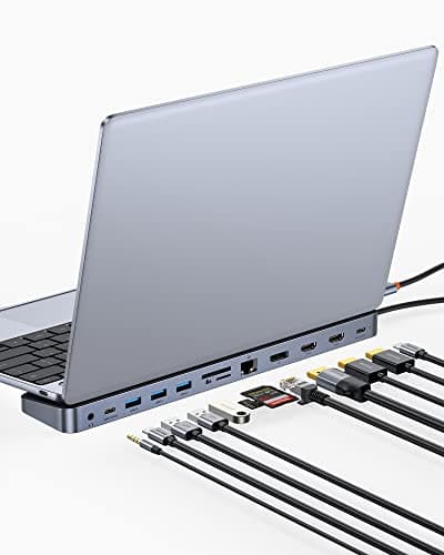 Baseus 12 in 1 Laptop Docking Station w/ 100W PD + 5000mAh Picogo MagSafe Charger $52 + Free S&H