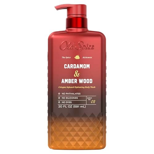 Old Spice Body Wash for Men, T...amom + Amber Wood Scent, 20 oz