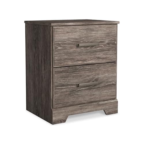 Signature Design by Ashley Ral... Nightstand, 24.41" Tall, Gray