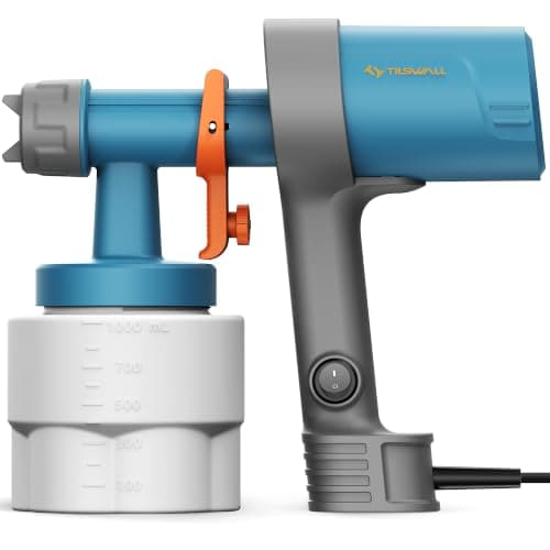 Tilswall 1000mL Shark600 Ultra-light Electric Paint Sprayer w/ 3 Nozzles $27 + Free S&H