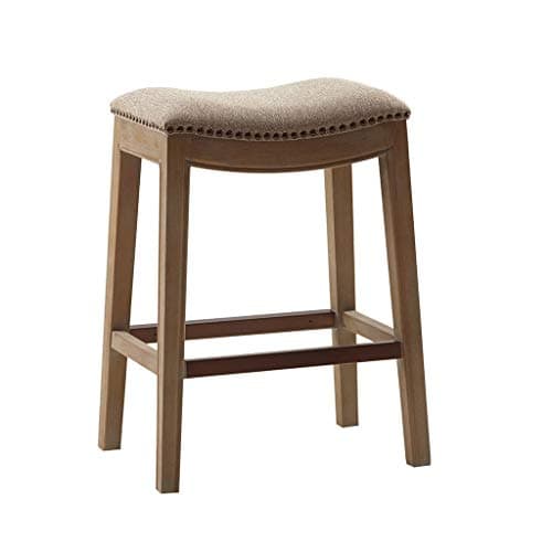 Madison Park Hardwood, Fabric ...fast Bar Stools, Height, Linen