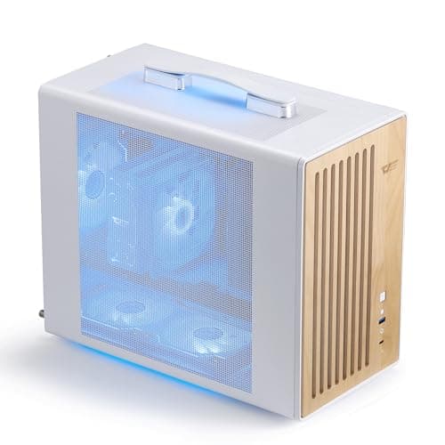 darkFlash WD200 Portable Micro...Simple Compact Desktop (White)