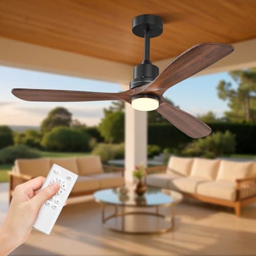 Obabala Ceiling Fans with Ligh... Noiseless Reversible DC Motor