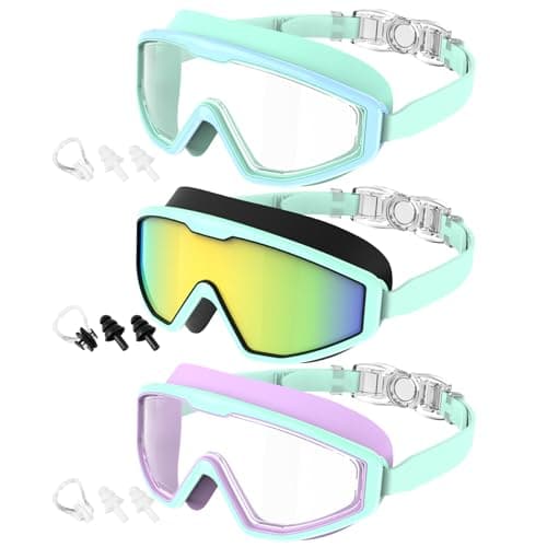 3-Count CIFOYA Kids' Swim Goggles w/ Anti-Fog UV-Protective Lenses (Various Colors) from $11.49 ​($3.83 each) + Free Shipping w/ Prime or on $35+