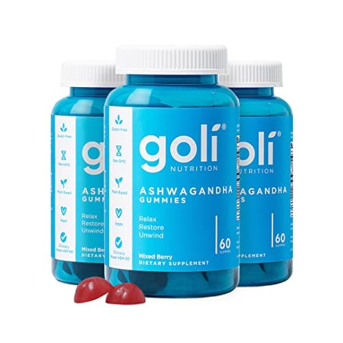 Prime Members: 3-Pk 60-Ct Goli Ashwagandha & Vitamin D Gummies (Mixed Berry) $13.50 w/ S&S + Free S&H