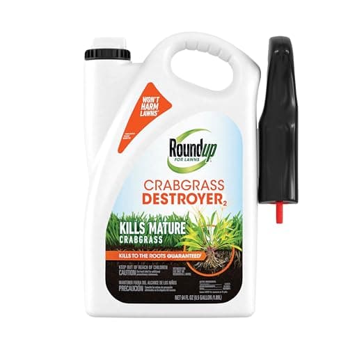 Roundup for Lawns Crabgrass De...osegrass, Ready-to-Use, 64 oz.