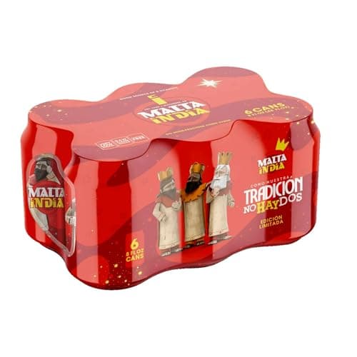 6-Pack 8-Oz Malta India Malt Beverage $4.26 w/ S&S + Free Shipping w/ Prime or on orders over $35