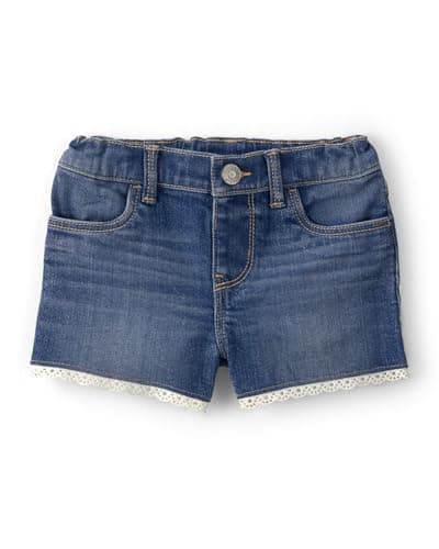 OshKosh B'Gosh Girl Denim Shorts, Blue, 5T