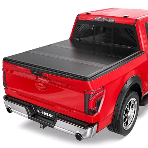 MOSTPLUS 6.5FT Fiberglass Tri ...F-150 Long Bed On Top (78Inch)