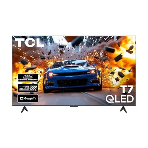 75" TCL T7 Series 4K QLED 144Hz Smart Google TV (2025) $629.99 + Free Shipping