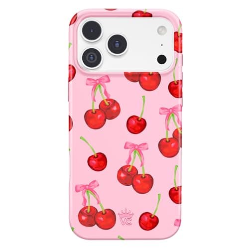 VELVET CAVIAR Case for iPhone 17 Pro Max | Compatible with MagSafe | 10ft Drop Tested | Protective Designer Cases | Sweet Cherry 2.0