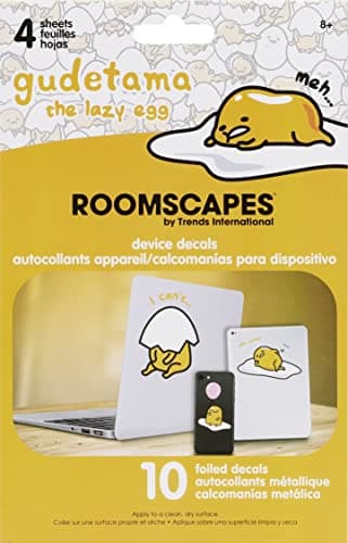 Gudetama Device Decals with Foil (10-Pack)