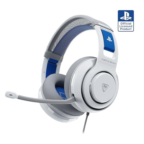 Turtle Beach Atlas 200 Wired G...ons, Floating Headband - White