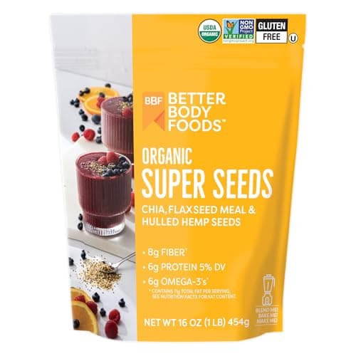 [SnS, AC] $6.29 | 16-Oz BetterBody Foods Superfood Organic Super Seeds at Amazon