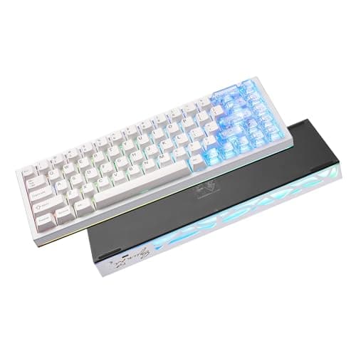 YUNZII AL65 Wireless Mechanical Keyboard, Gateron Zero switches, QMK/VIA Support, Aluminum CNC, Gasket Mounted, 65%, Hot Swappable, RGB, NKRO, BT/2.4G/USB-C, White or Black