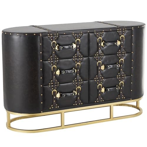 Deco 79 Wooden Room Cabinet wi...et 48" x 17" x 30", Dark Brown