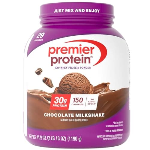 [SnS] $24.67* | 41.9-Oz Premier Protein Whey Protein Powder (Chocolate Milkshake, 29-Servings) at Amazon