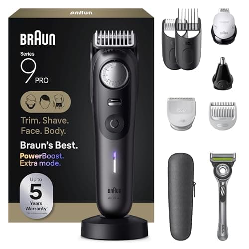 Braun Series 9 PRO All-in-One ... Gillette Labs Razor, AIO 9555