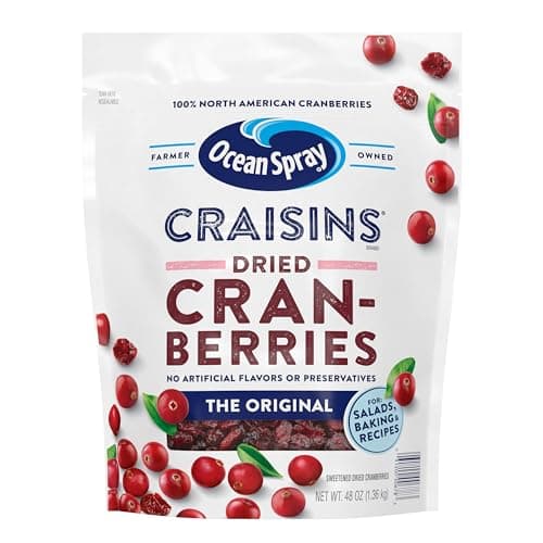 [SnS] $5.34* | 3-Lb Ocean Spray Craisins Dried Cranberries at Amazon
