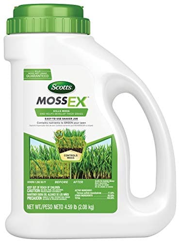 Scotts MossEx, Moss Killer for...izer to Green Grass, 4.59 lbs.