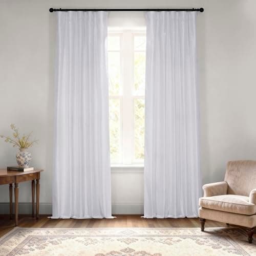 HPD Half Price Drapes Room Dar... Room (1 Panel), 50 X 108, Ice