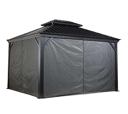 Sojag 135-6158298 Polyester Ga...elter, 10' x 12' 12'x16', Grey