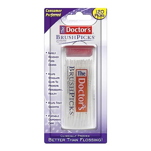 Select Accounts: 120-Ct The Doctor's BrushPicks Interdental Toothpicks $1.25 w/ S&S