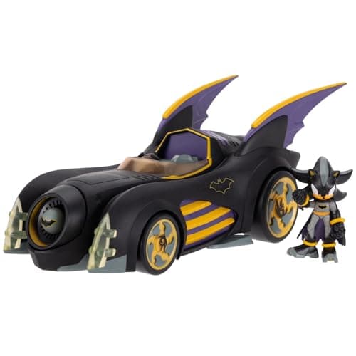 DC X Sonic Batmobile Shadow-fied! w/ 2.5" Shadow as Batman Action Figure $14.80