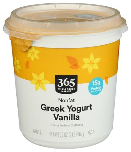 365 By Whole Foods Market, Gre...gurt, Nonfat Vanilla, 32 Ounce