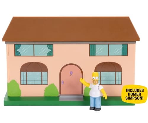 $7.99** | JAKKS Pacific Disney The Simpsons: Living Room Diorama Playset w/ Homer Figure at Amazon