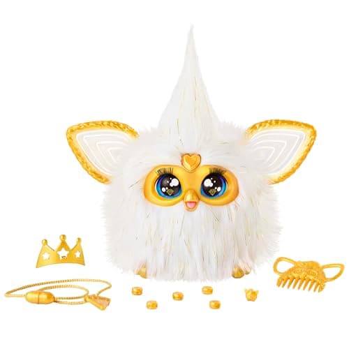 Furby Gold Glam Interactive Pl...bish, White (Amazon Exclusive)
