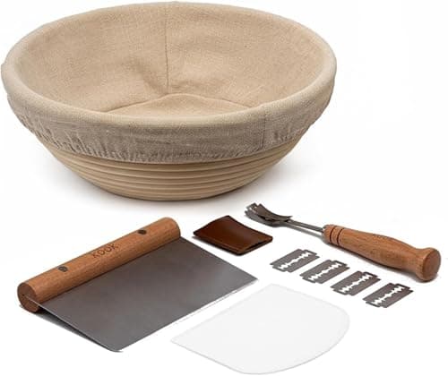 Kook Proofing Set, Sourdough Bread, Baking kit (Round Shape)