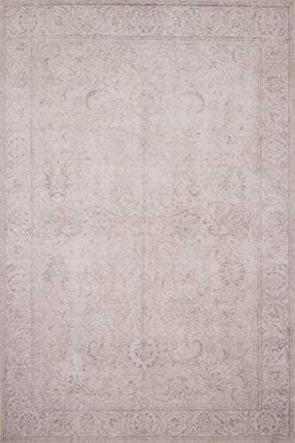 Loloi Loren Collection LQ-12 Sand 7'-6" x 9'-6" Area Rug