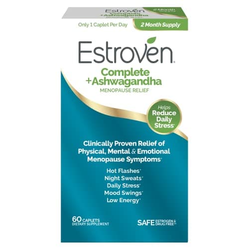 Estroven Complete + Ashwagandh... Relief* - Drug-Free & Non-GMO