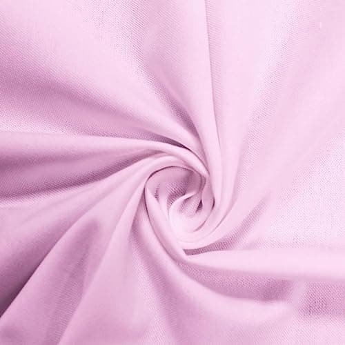 Stylish FABRIC 57'' Cotton Wov...pparel DIY Fabric, Pink 1 Yard