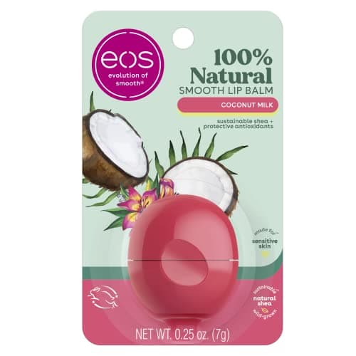 0.25 eos Natural Shea Lip Balm (Coconut Milk) $1.75 w/ S&S + Free Shipping w/ Prime or on $35+