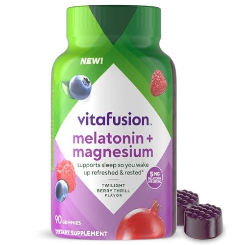 Vitafusion Melatonin Gummies |...uten and Dairy-Free Supplement