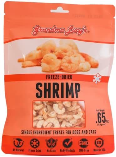 grandma lucy's Singles Shrimp Pet Treats- 0.65oz