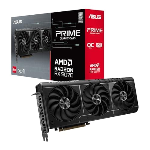 ASUS Prime AMD Radeon RX 9070 16GB GDDR6 OC Edition Graphics Card with 30% off coupon