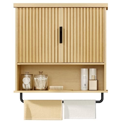VASAGLE MAXE Collection - Bath...itional, Oak Beige UBBK135Y01S