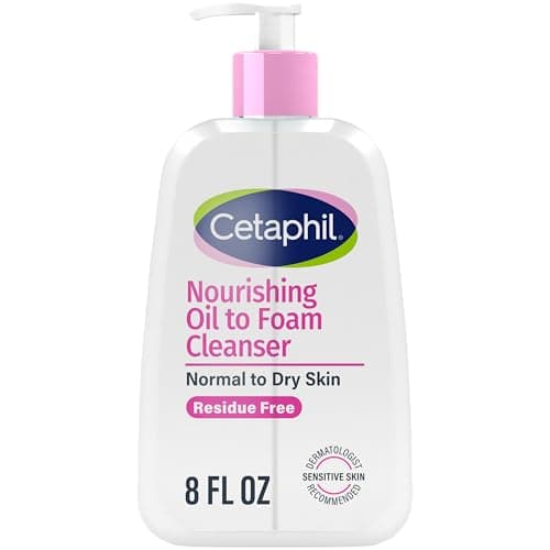 8-Oz Cetaphil Nourishing Oil to Foam Facial Cleanser $6.54 w/ S&S + Free Shipping w/ Prime or on $35+