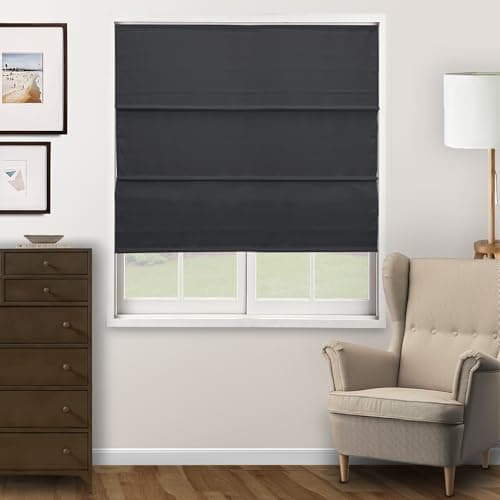 CHICOLOGY Cordless Roman Shade...e/Outside Mount, 48" W x 72" H