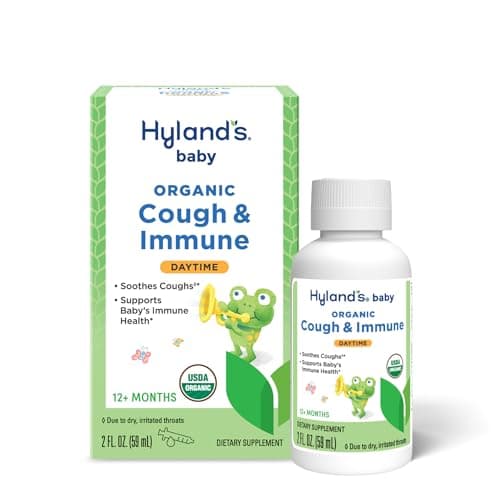 Hyland's Baby Organic Cough Sy...s Immunity, Daytime, 2 Fl. Oz.