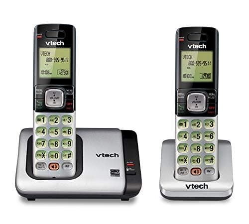 $29.99: VTech CS6719-2 2-Handset Cordless Phone with Caller ID/Call Waiting, Silver