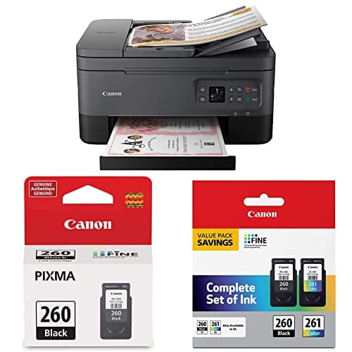 Canon PIXMA TR7020a All-in-One...020 PG-260 / CL-261 Value Pack