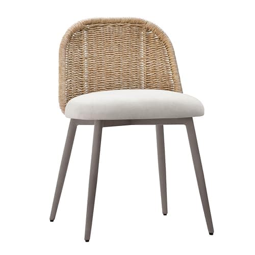 Tov Furniture Alexa Cream Outdoor Dining Chair