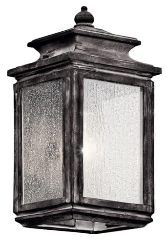 Kichler 49501WZC Wiscombe Park...ght, Weathered Zinc, 12.5-Inch