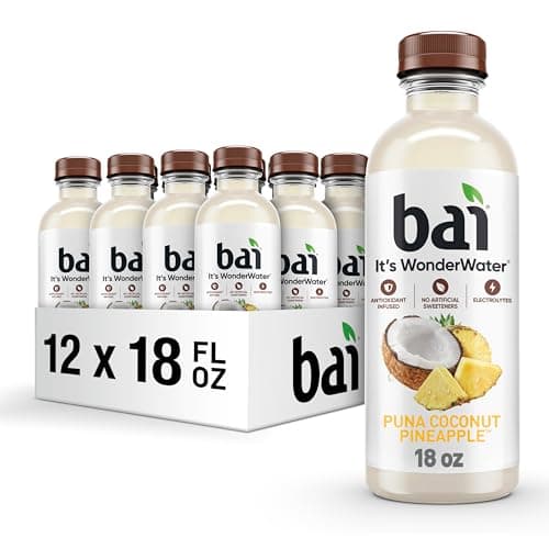 12-Pack 18-Oz Bai Antioxidant Infused Water (Puna Coconut Pineapple) $11.40 w/ S&S + Free Shipping w/ Prime or on orders over $35